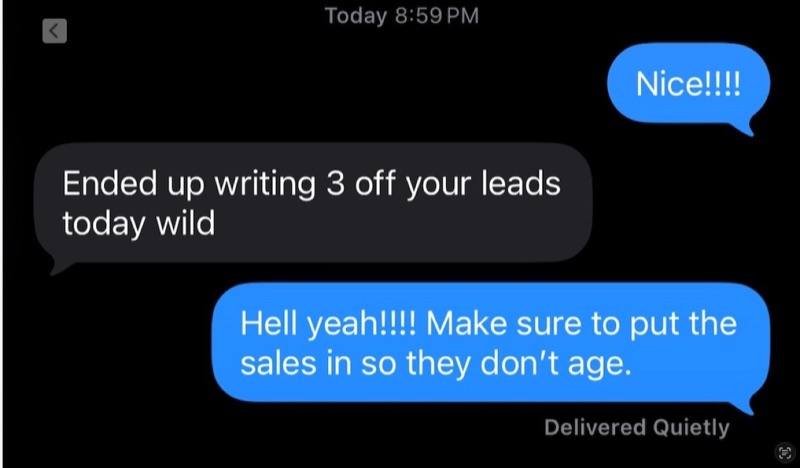 Real GOAT Leads agent win