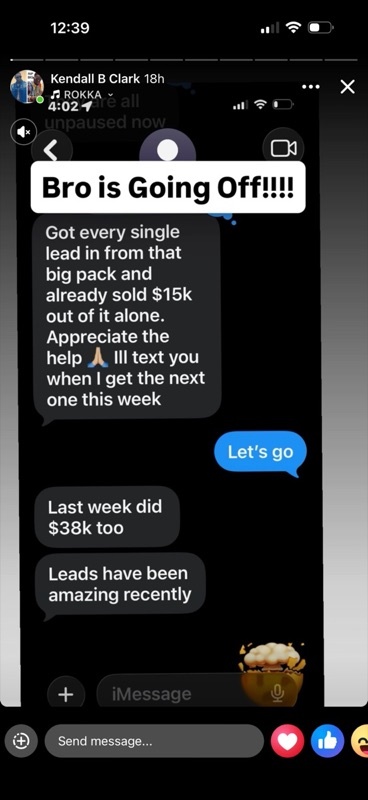 Real GOAT Leads agent win