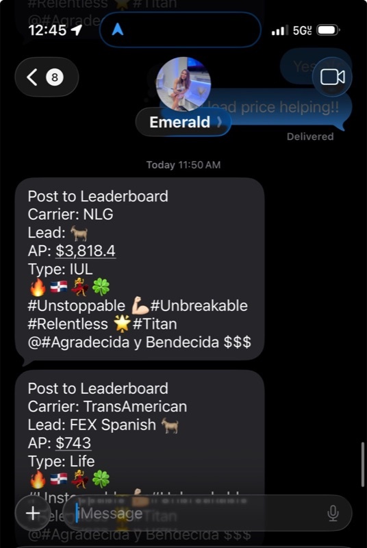 Real GOAT Leads agent win