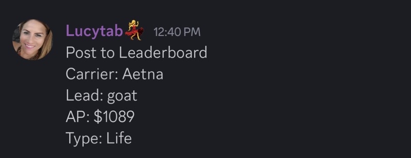 Real GOAT Leads agent win