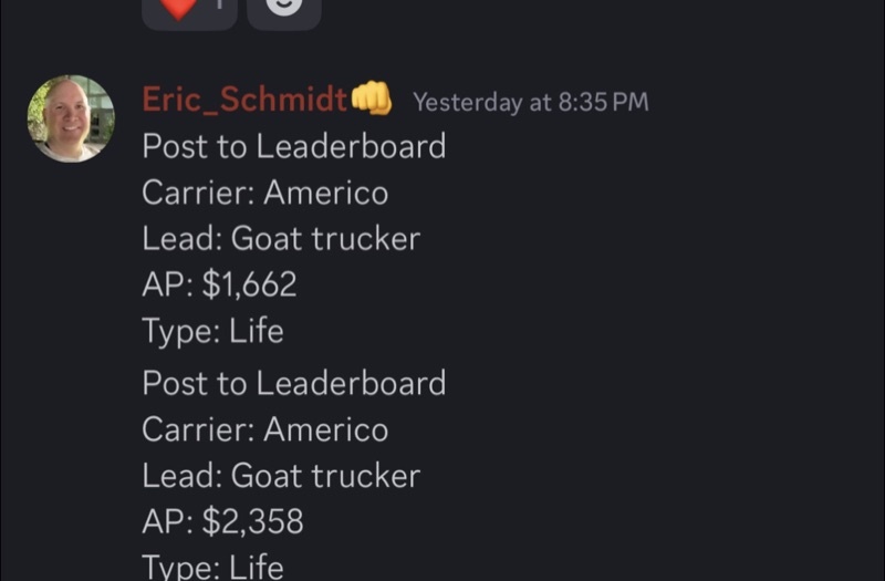 Real GOAT Leads agent win
