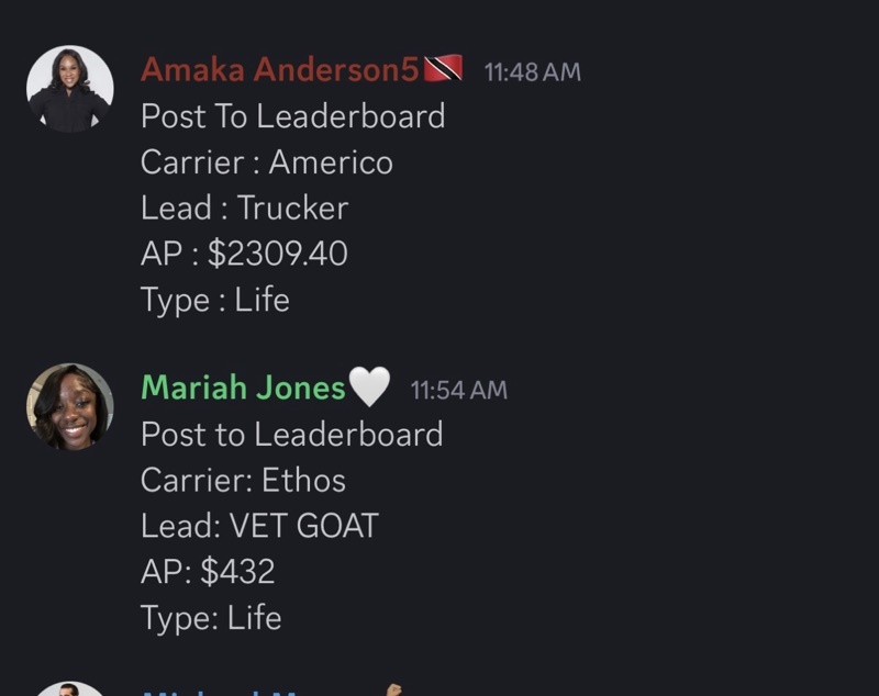 Real GOAT Leads agent win
