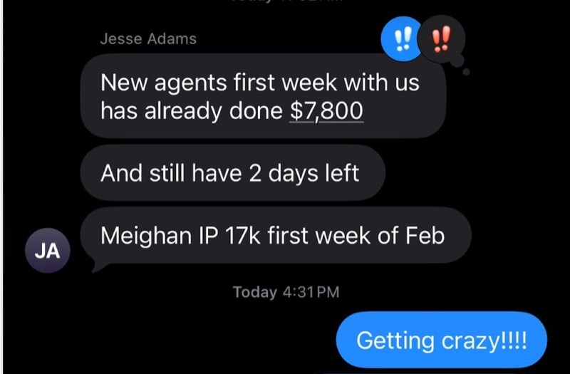 Real GOAT Leads agent win