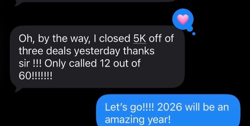 Real GOAT Leads agent win